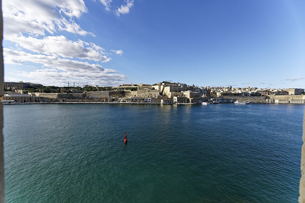 Grand Harbour in Valletta, Malta — thuisbasis van de MGA-licentie voor buitenlandse bookmakers